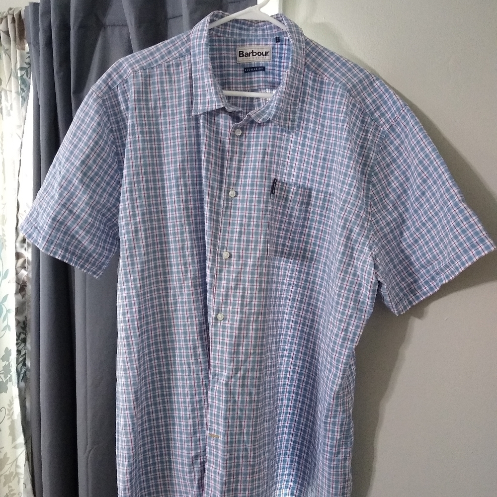 Barbour Short Sleeve Button Down